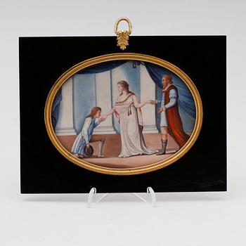 OKÄND KONSTNÄR, gouache, 1700-/1800-tal.