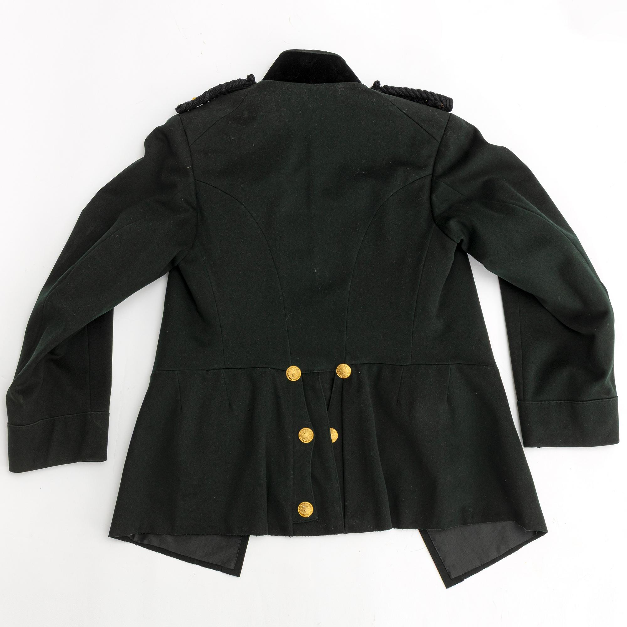 Uniform for a forester, dated 1901.