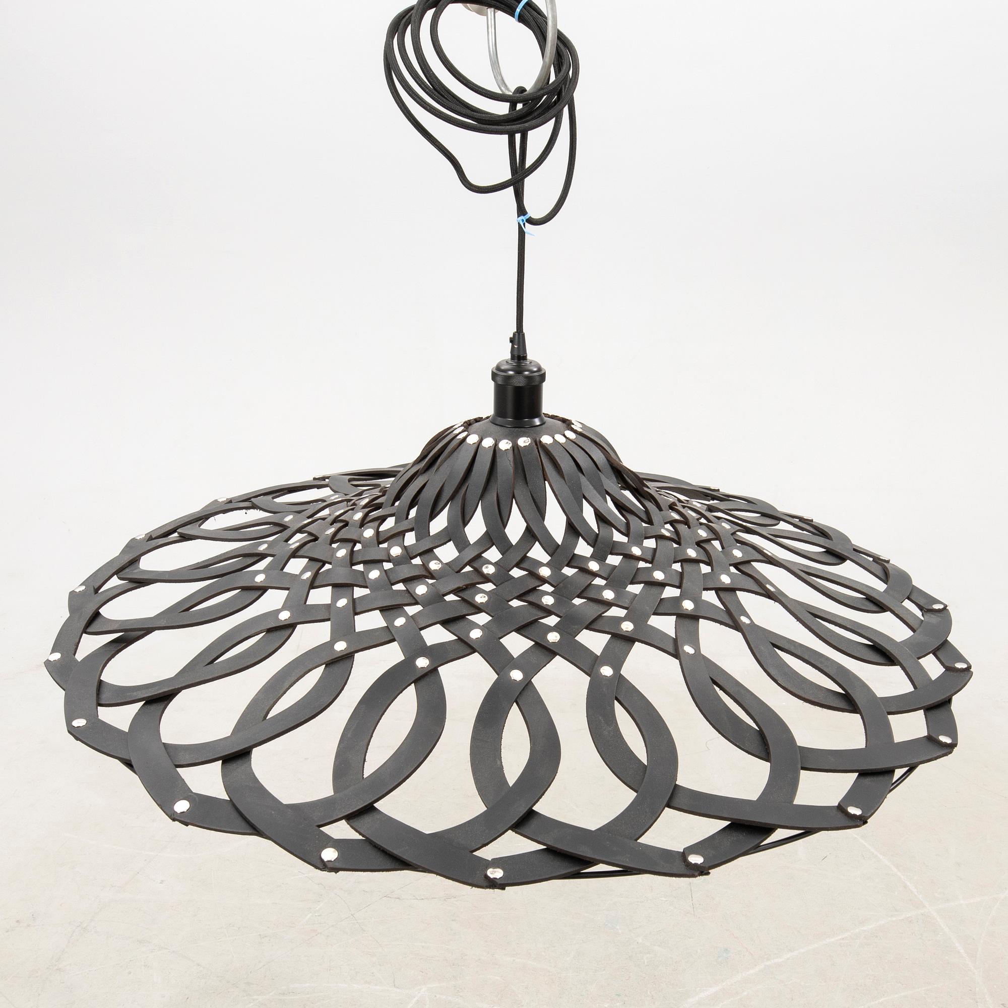 Lisa Hilland, ceiling lamp, for Atelier Lisa Hilland.