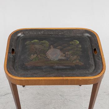 Tray table, early 20th century.
