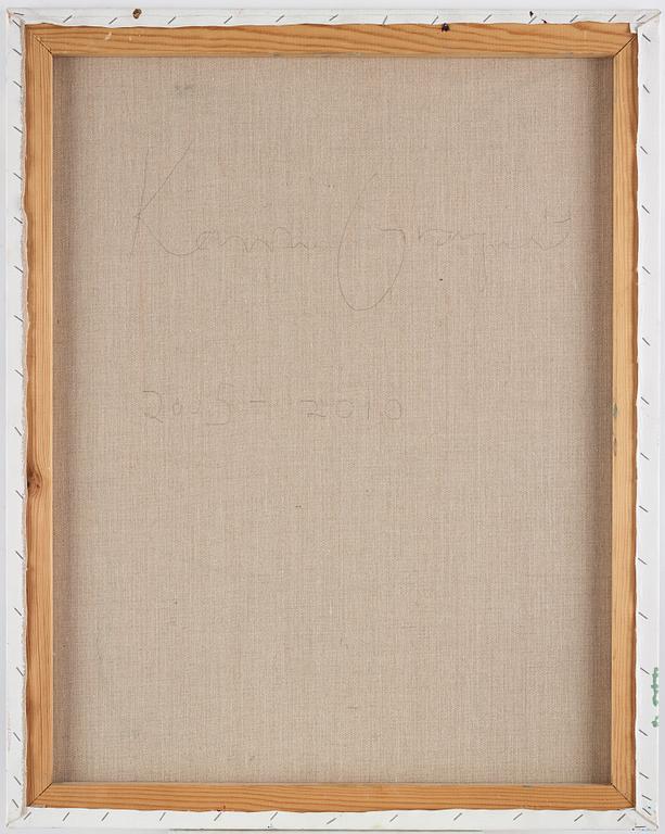 Karin Granqvist, oil on canvas, signed and dated 2005 - 2010 on verso.