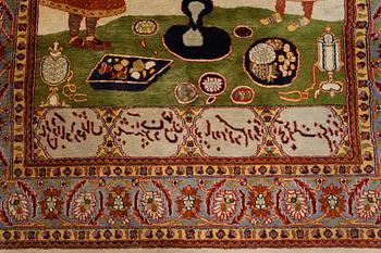 MATTA, orientalisk, figural, old, 120 cm x 200 cm.