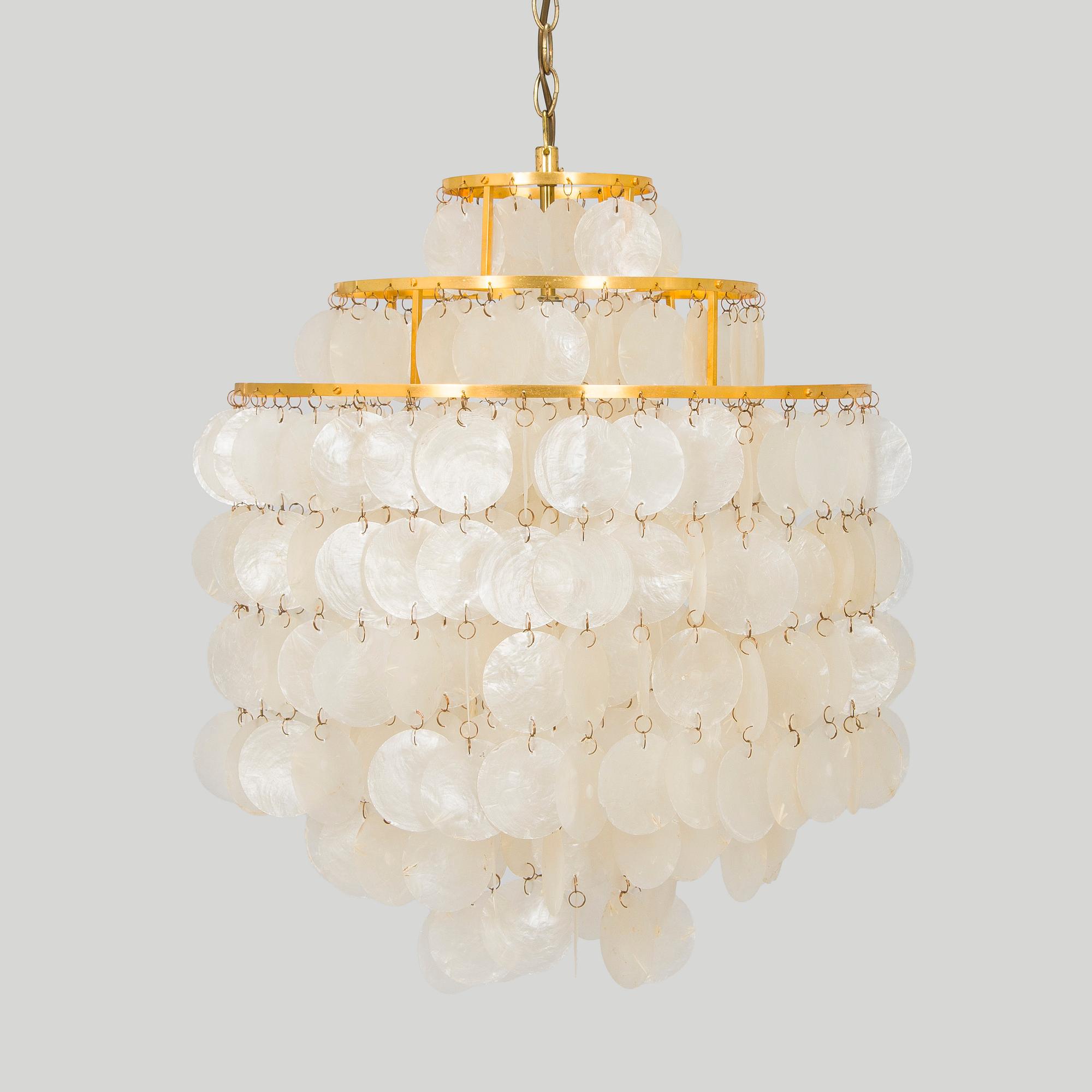 Ceiling lamp, 1960s.