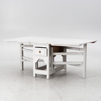 A drop-leaf table, Sweden, 19th century.