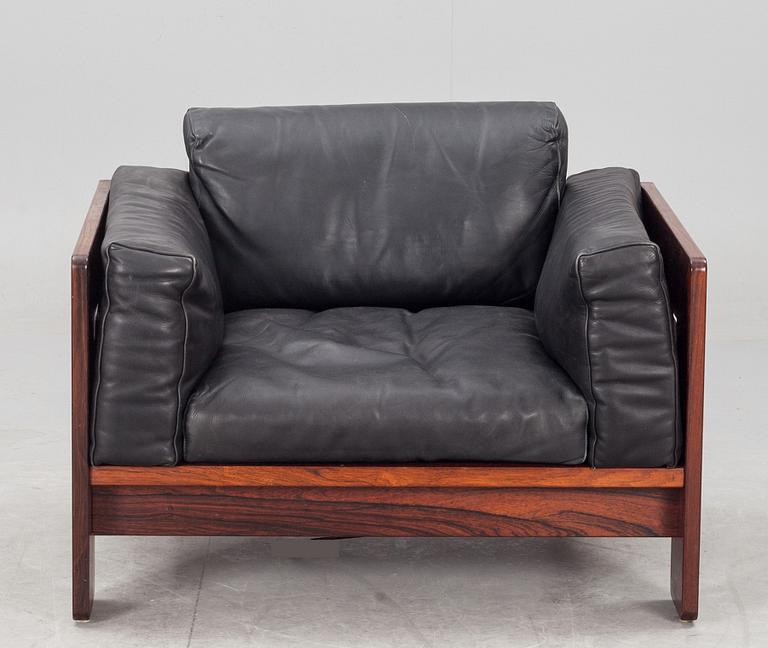 SOFFGRUPP, 3 delar. "Bastiano" av Afra och Tobia Scarpa, Knoll International, Haimi. 1960-tal.