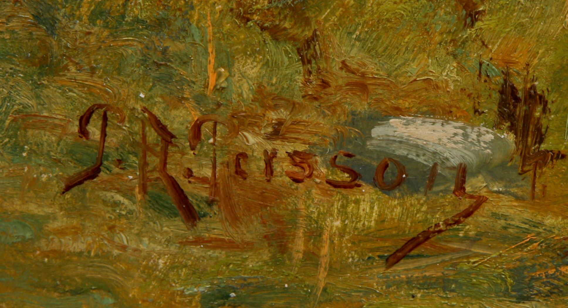 PETER ADOLF PERSSON, olja på duk, sign.