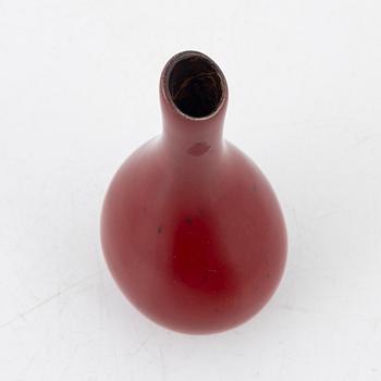 Hans Hedberg, vas, starkeldsfajans, Biot, Frankrike, signerad.