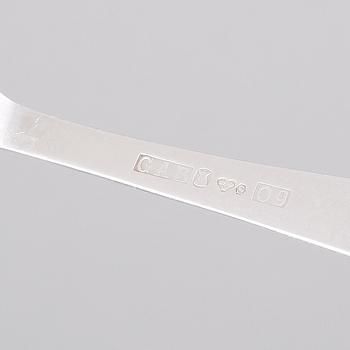 BESTICKSERVIS, 92 delar, silver, Rosenholm, GAB, Stockholm. Total vikt  ca 3130 g.