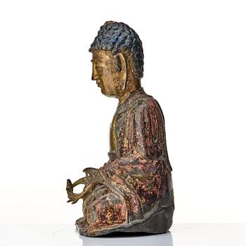 Buddha, brons. Mingdynastin (1368-1644).