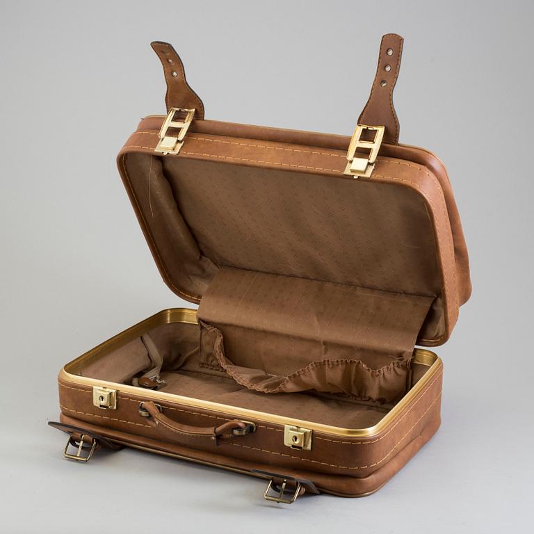 An MCM suitcase.