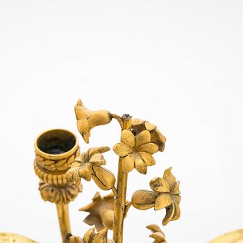 Kynttelikköpari, vuosisadan vaihde 1800/1900.