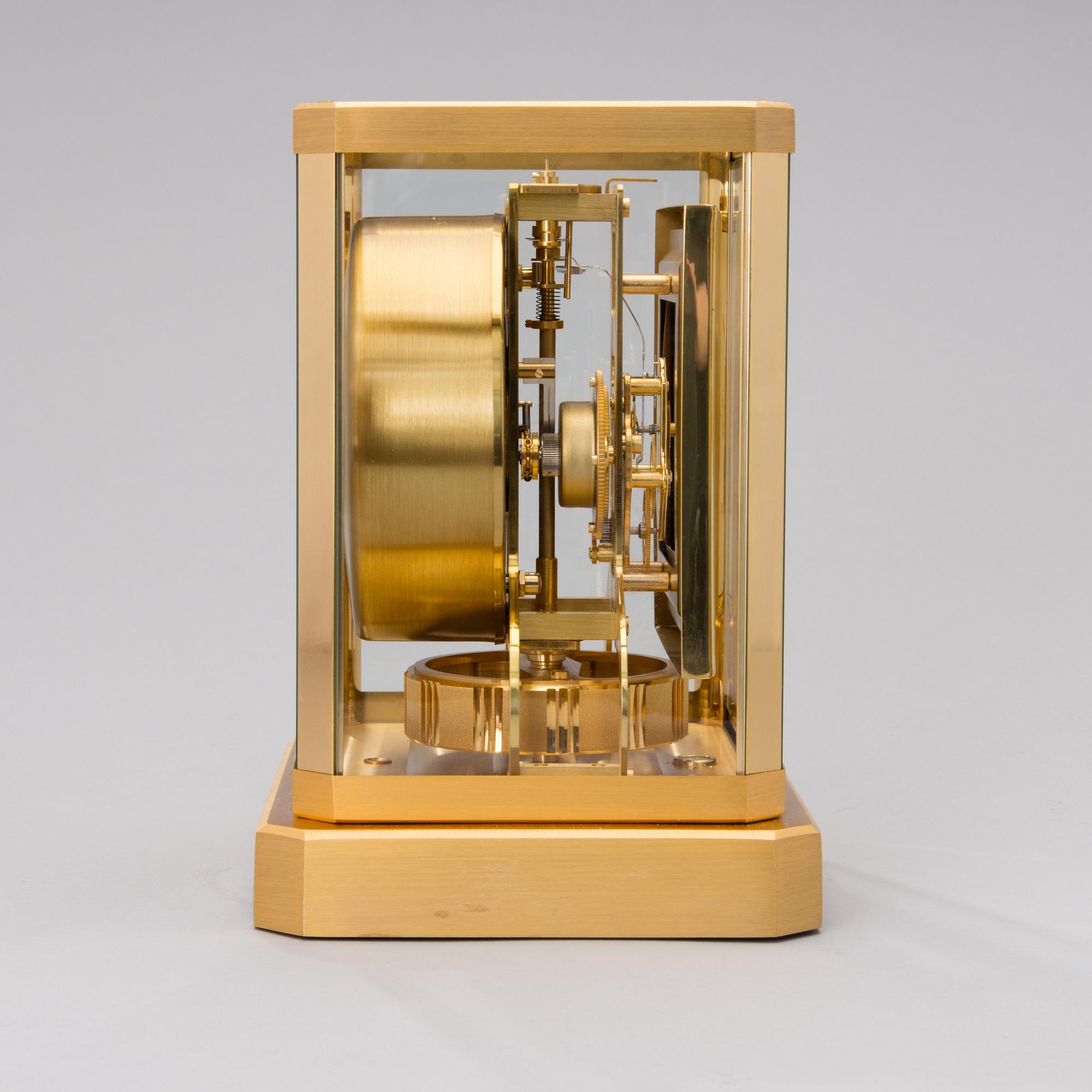 JAEGER-LECOULTRE, pöytäkello, "Atmos VIII C", Sveitsi 1970-luku.