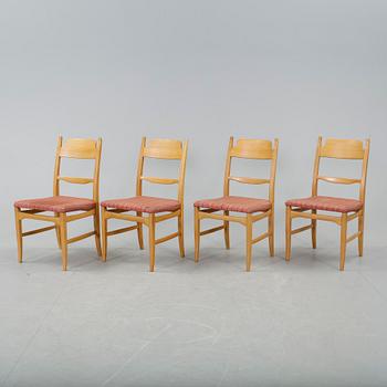 MATGRUPP, 5 delar, "Calmare Nyckel", Carl Malmsten Åfors möbelfabrik.