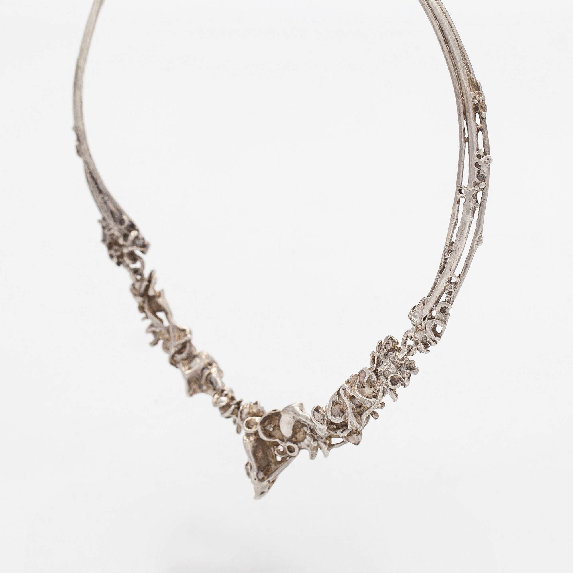 Regine Juhls, collier, silver, Norge.