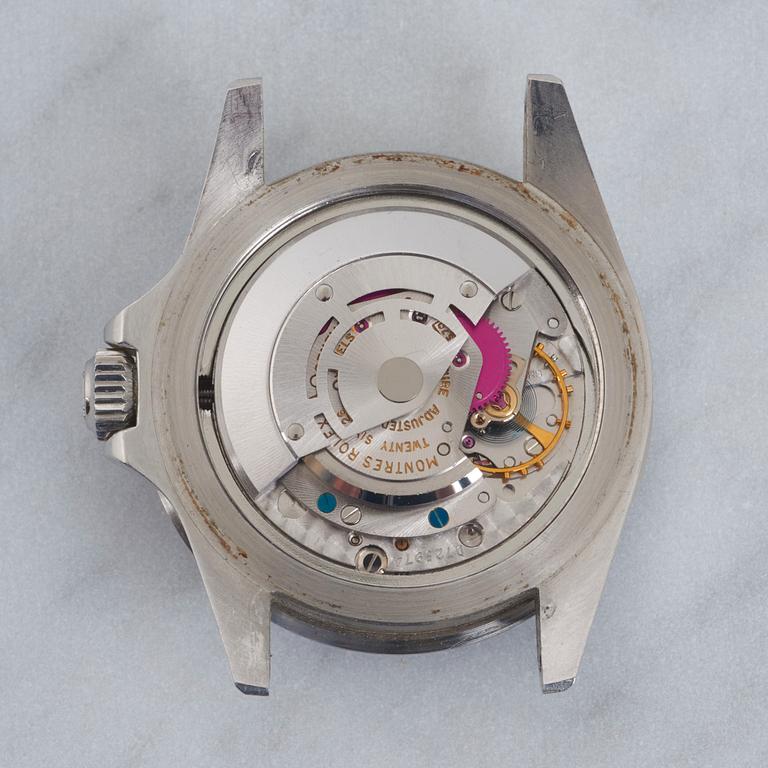 ROLEX, Oyster Perpetual Date, Submariner (660ft=200m, SWISS-T, Mark IV), Chronometer, "Red text".