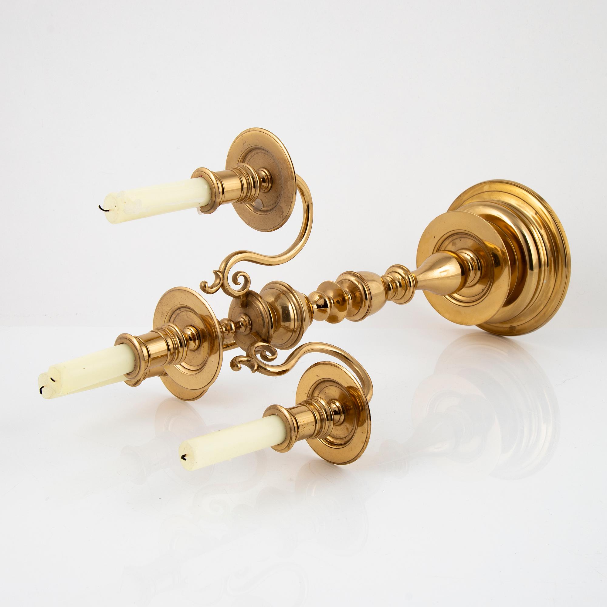 Kandelaber, modell nr 3, Gusums Bruk, 1900-talets första hälft.