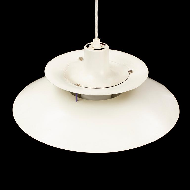 POUL HENNINGSEN, taklampa, "PH- 5", Louis Poulsen, Danmark, 1900-talets andra hälft.
