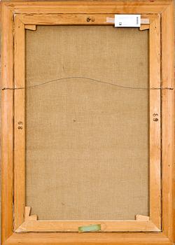 OWE ZERGE, olja på duk, sign.