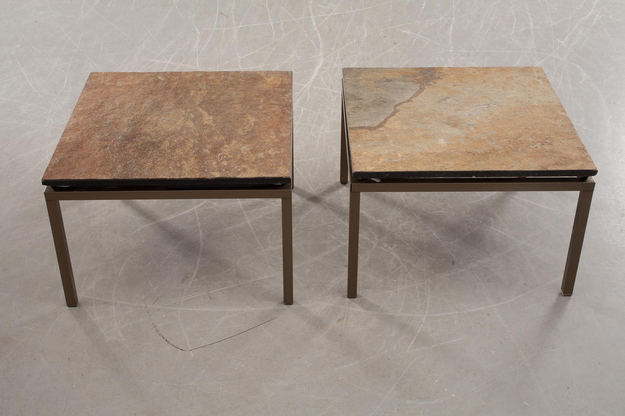 SOFFBORD, ett par, 1970-tal.