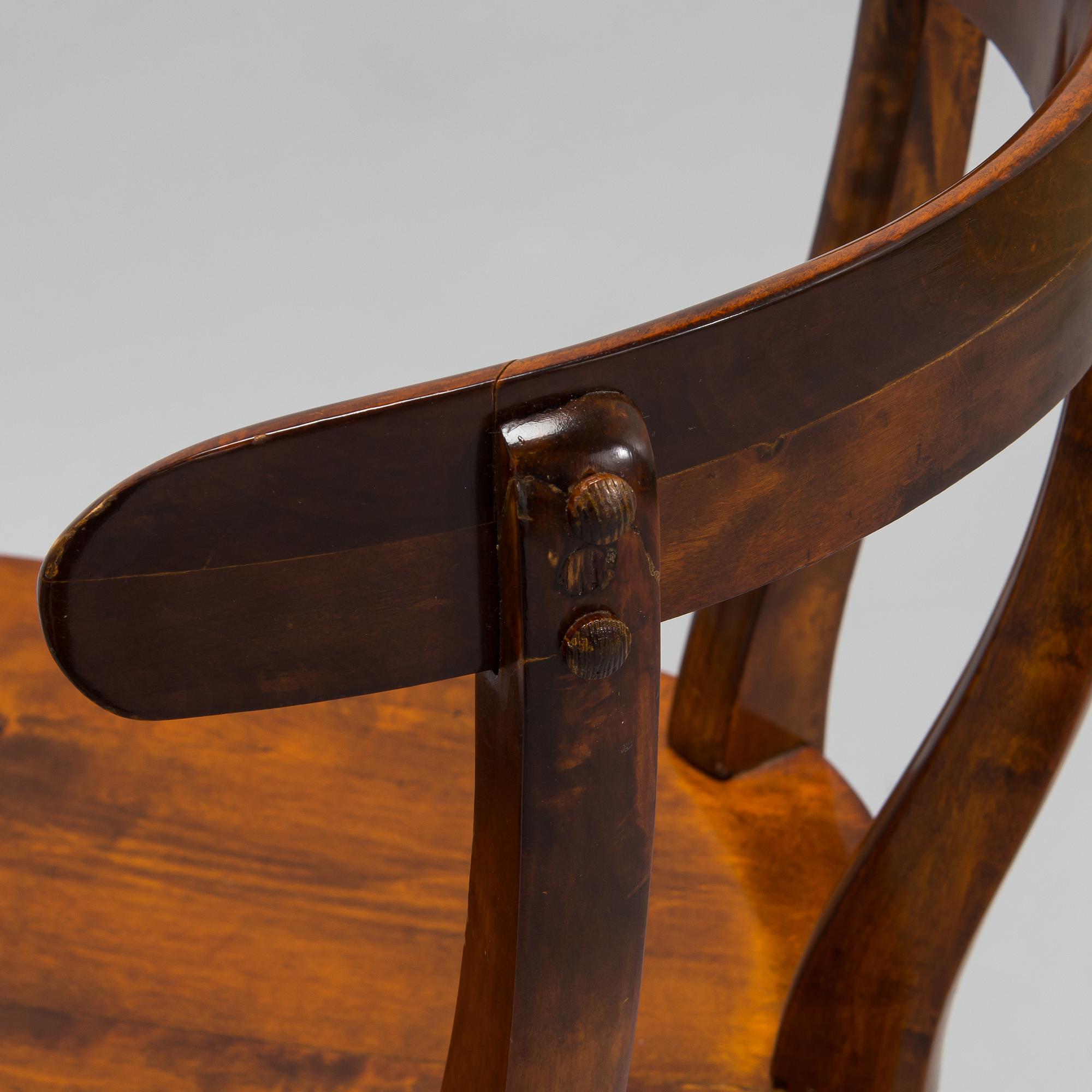 Kontorsstol, omkring 1900.