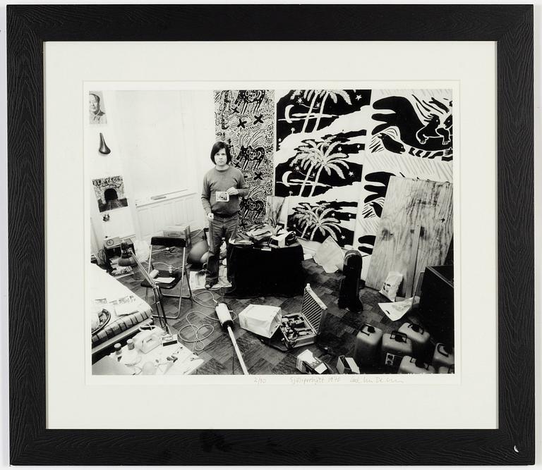 Carl Johan De Geer, photo, signed 2/30.