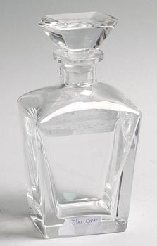 KARAFF, glas, Orrefors.