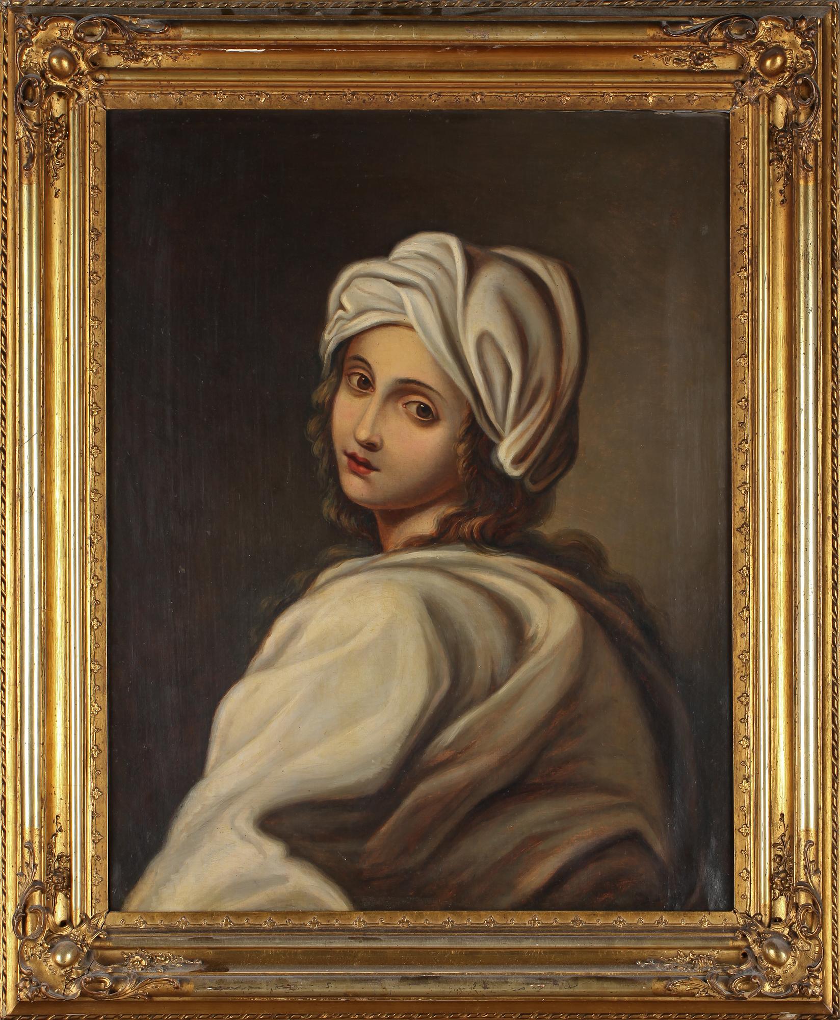 OKÄND KONSTNÄR, olja på duk, osignerad, 1800-tal.
