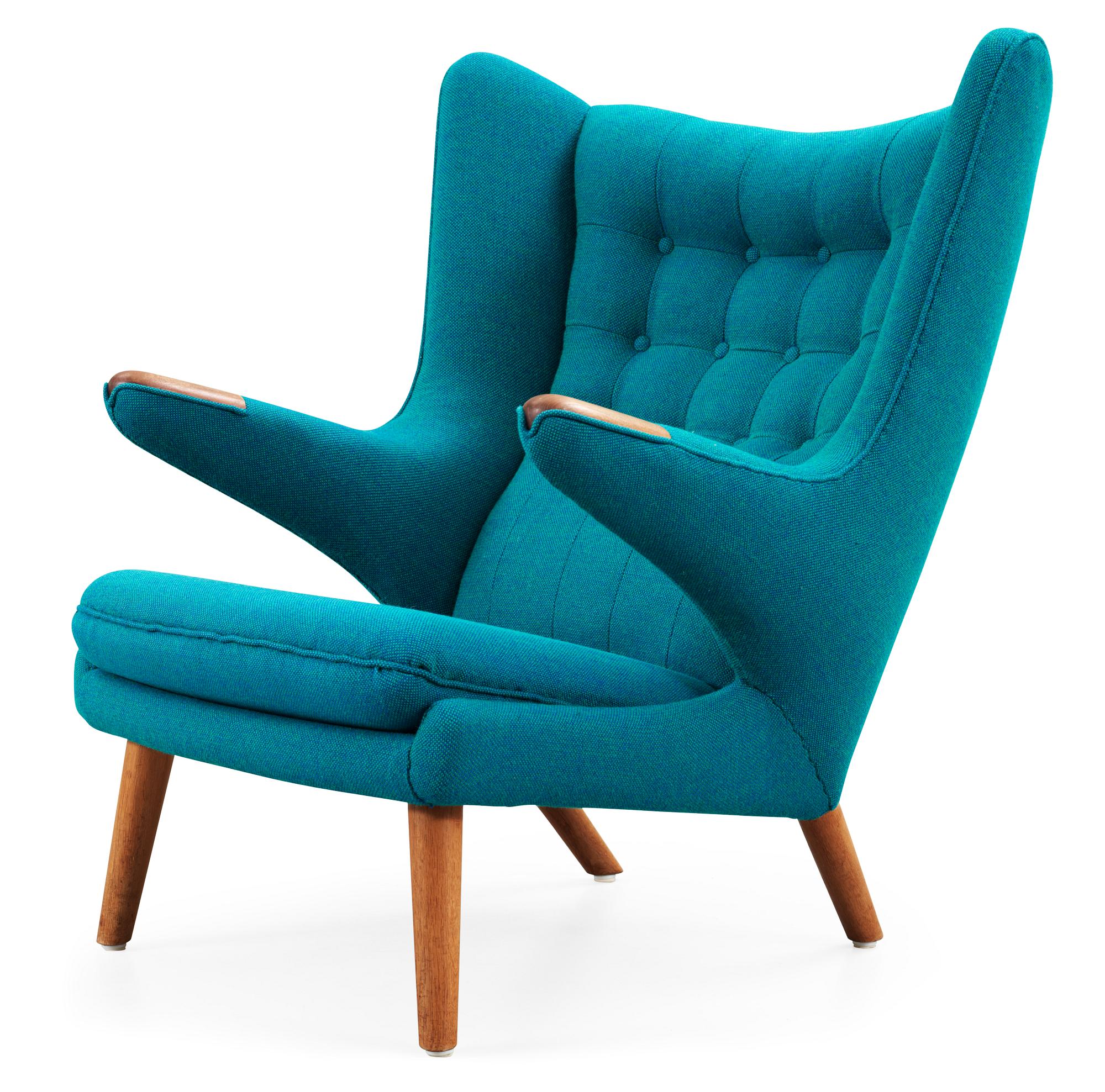HANS J WEGNER, fåtölj, "Bamse", AP-stolen, Danmark.