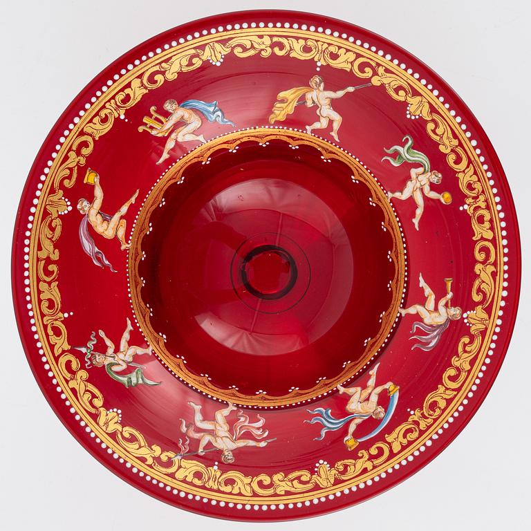 A tazza, 19th century.