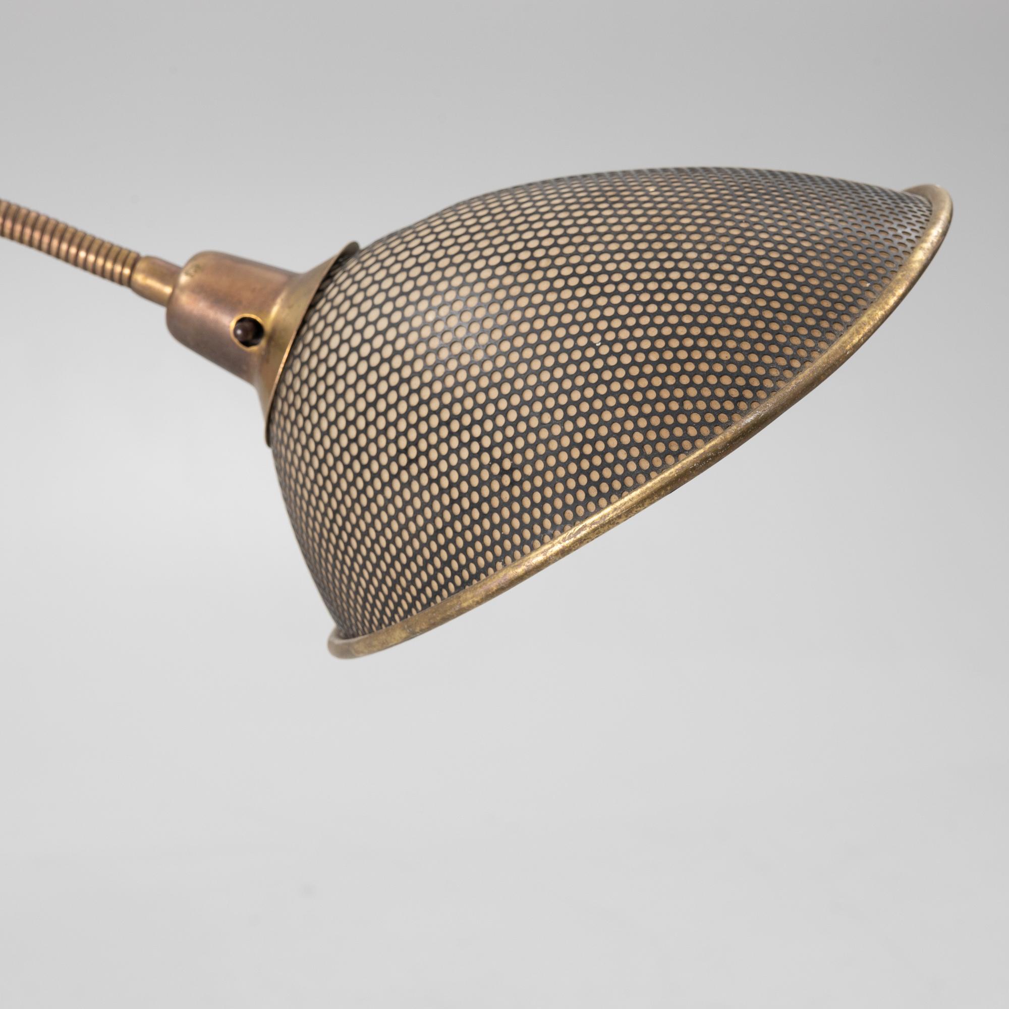 A floor lamp, around the mid-20th century.