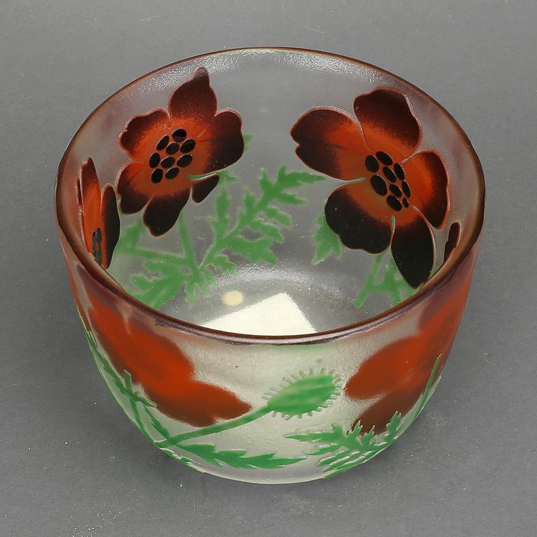 SKÅL, glas, Paul Hoff, Kosta, 1980-talets början.
