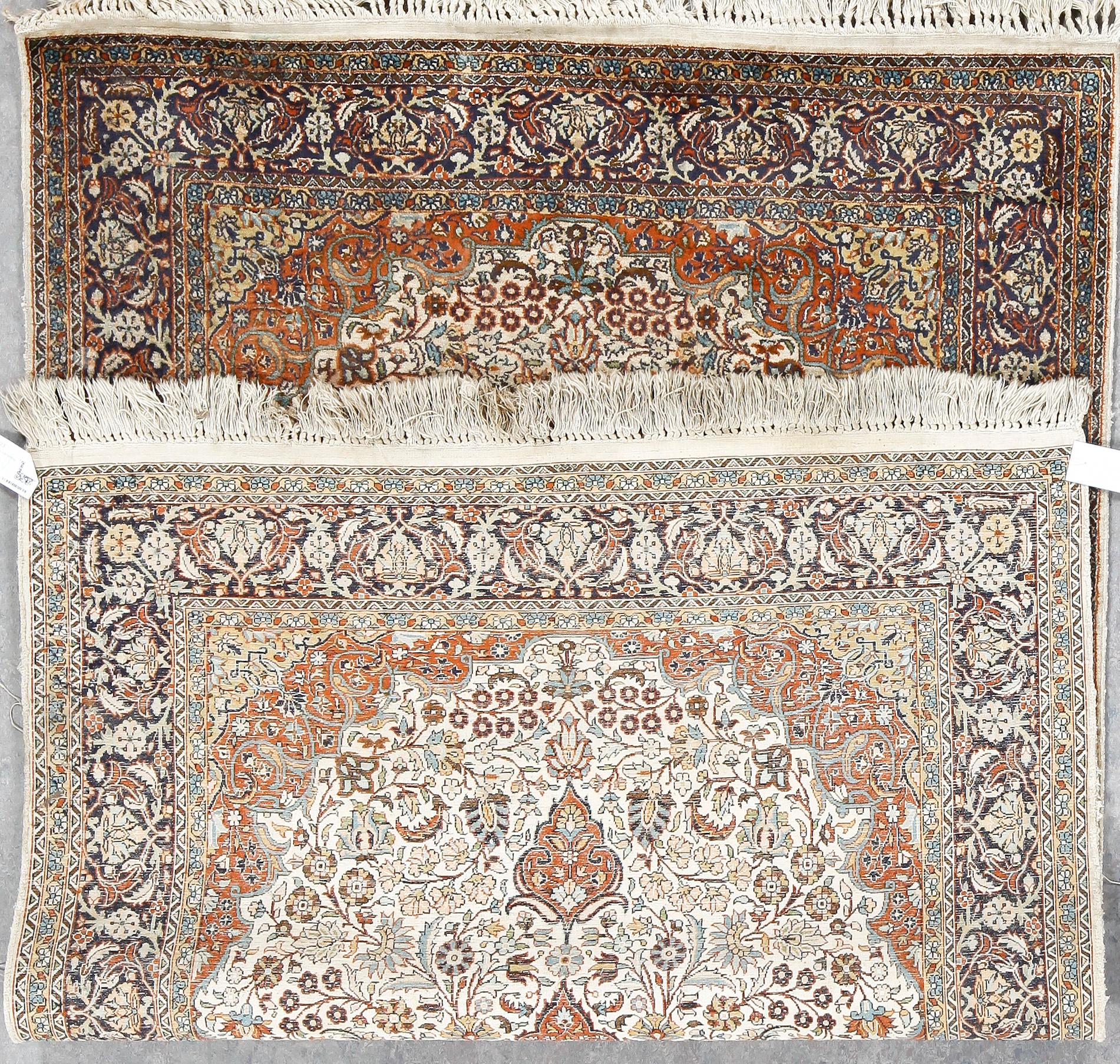 MATTA, Kashmir merceriserad bomull, ca 185x120.