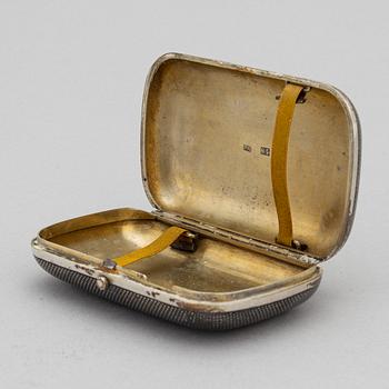 Two silver cases Moscow, 1865 & 1869.