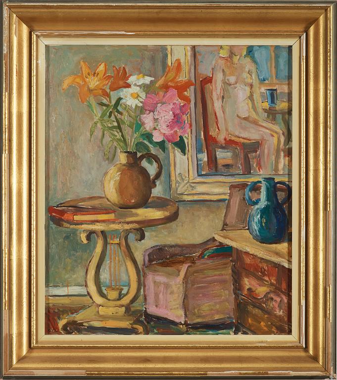 DAL-EDVIN NORBERG, pannå, signerad och daterad -43.