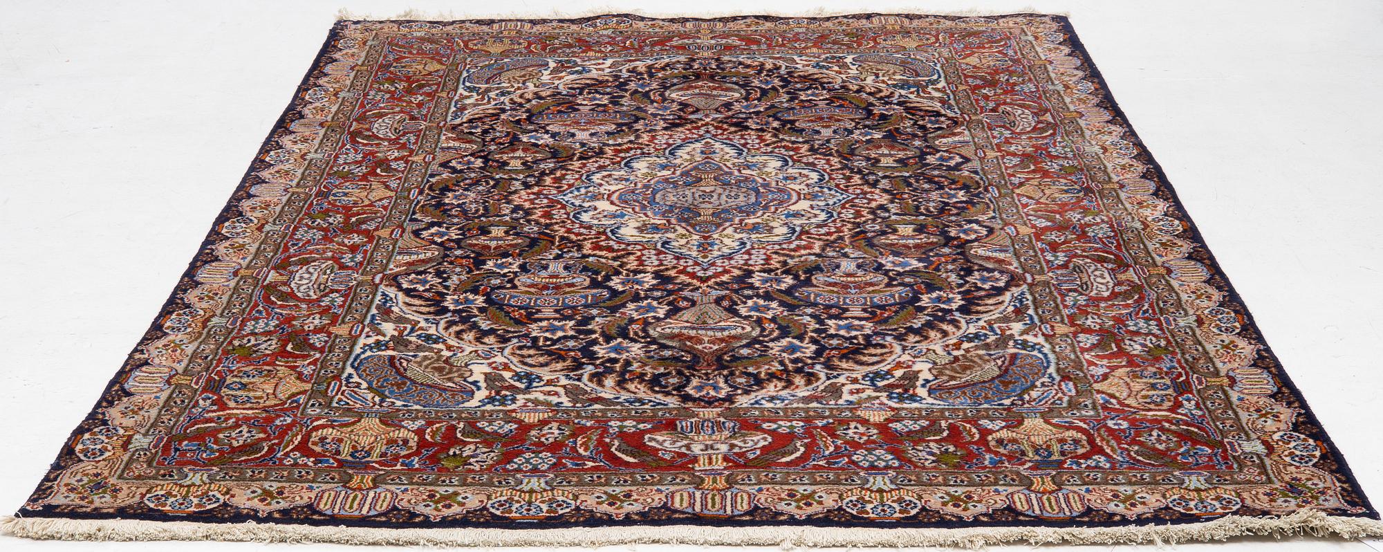 Carpet, Kashmar, approx. 303 x 199 cm.