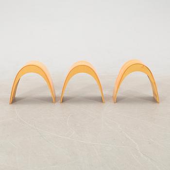 Maxjenny Forslund & Thomas Bentzen, stools 3 pcs 2001.