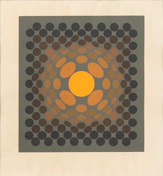 Victor Vasarely, Composition.