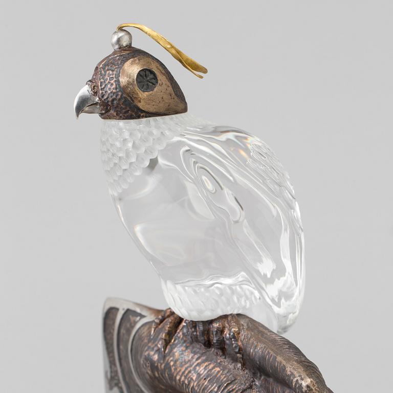 LUDVIG LÖFGREN, skulptur av järn och kristall. Målerås 2015. Numrerad 1/19.