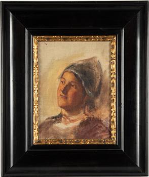 Ferdinand Fagerlin, Face, Sketch.