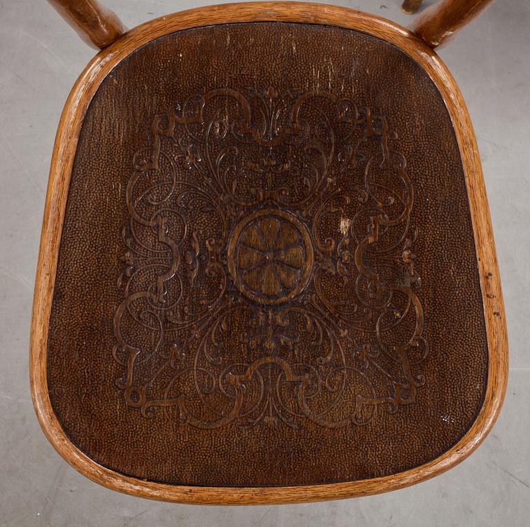 STOLAR, 4st, Thonet, 1900-talets första hälft.