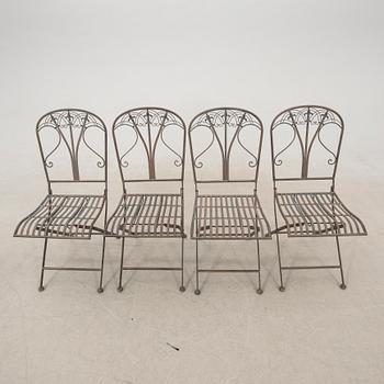 Garden furniture 5 pcs late 20th century/21st century.