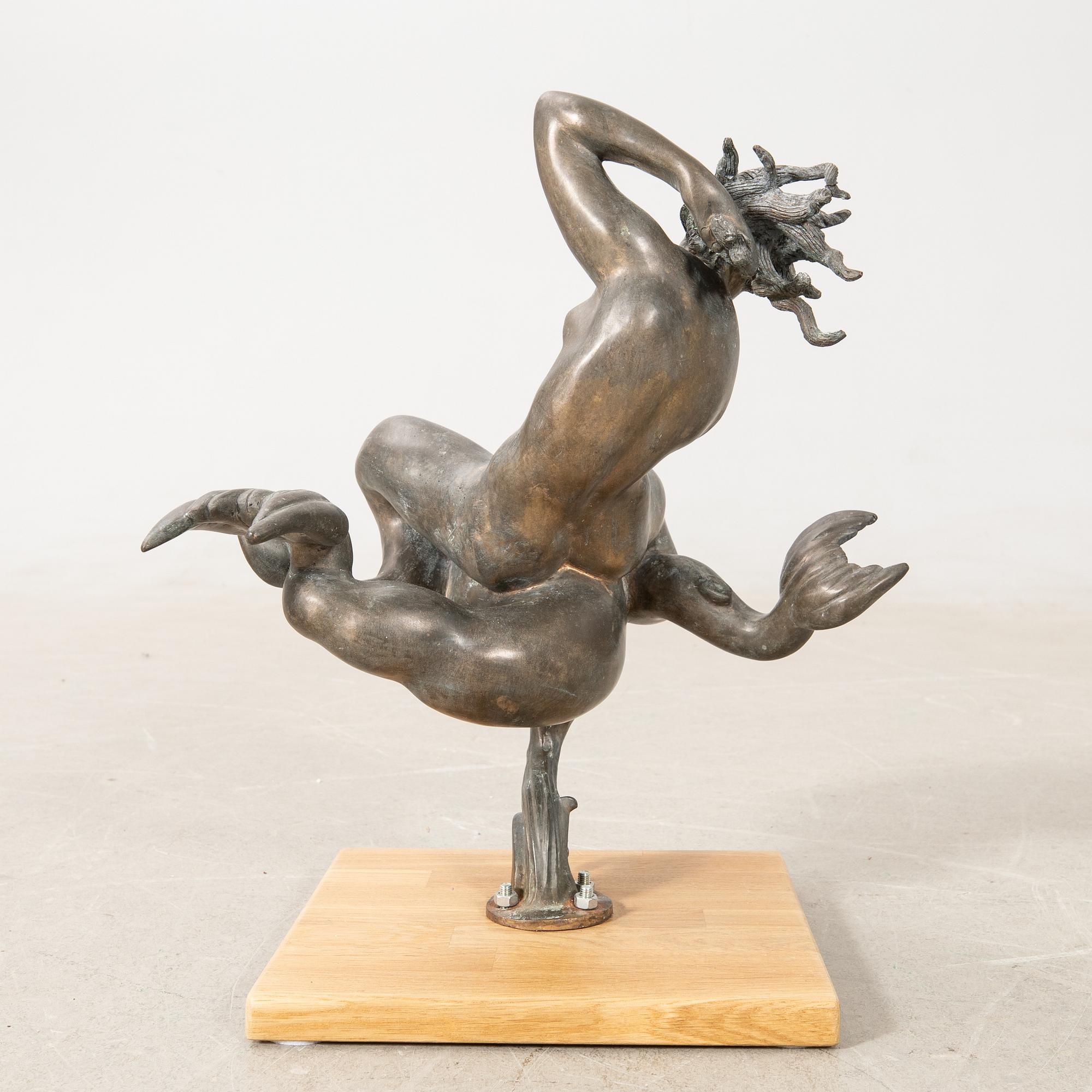 Carl Milles, efter, "Solglitter", "Najad på delfin".