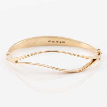 Jan Brunk, armring, 18K guld, 1986.