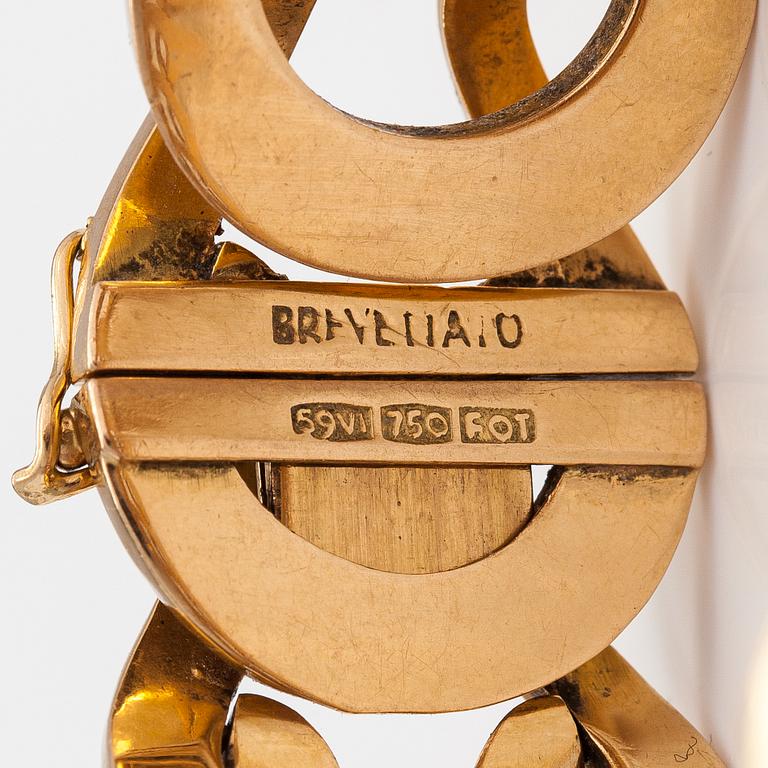 Brevettato, Armband, 18K guld. Vicenza, Italien.