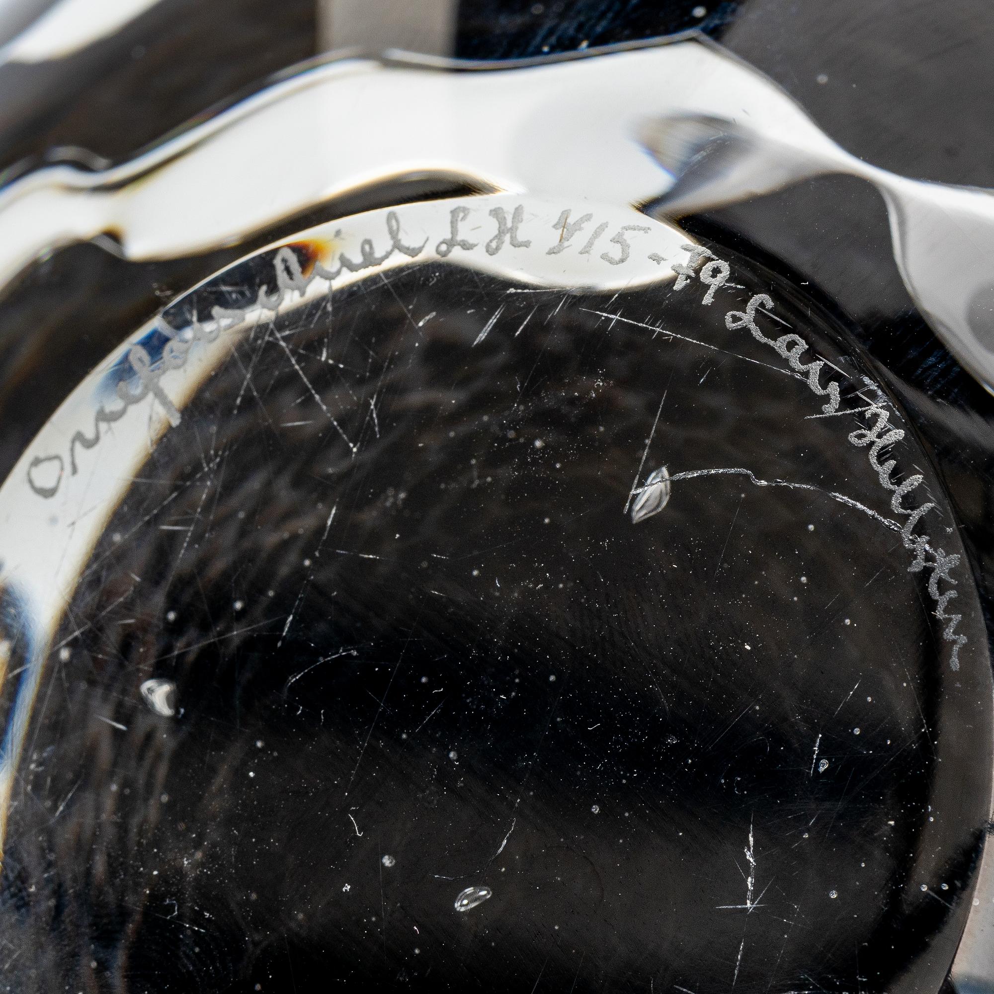 Lars Hellsten, vas, "Ariel", Orrefors, 1979.