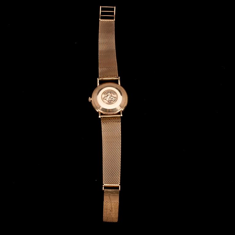 ARMBANDSUR, herr. Omega seamaster automatic, 1950-tal. 14K guld med guldrem. Totalvikt 78 g.