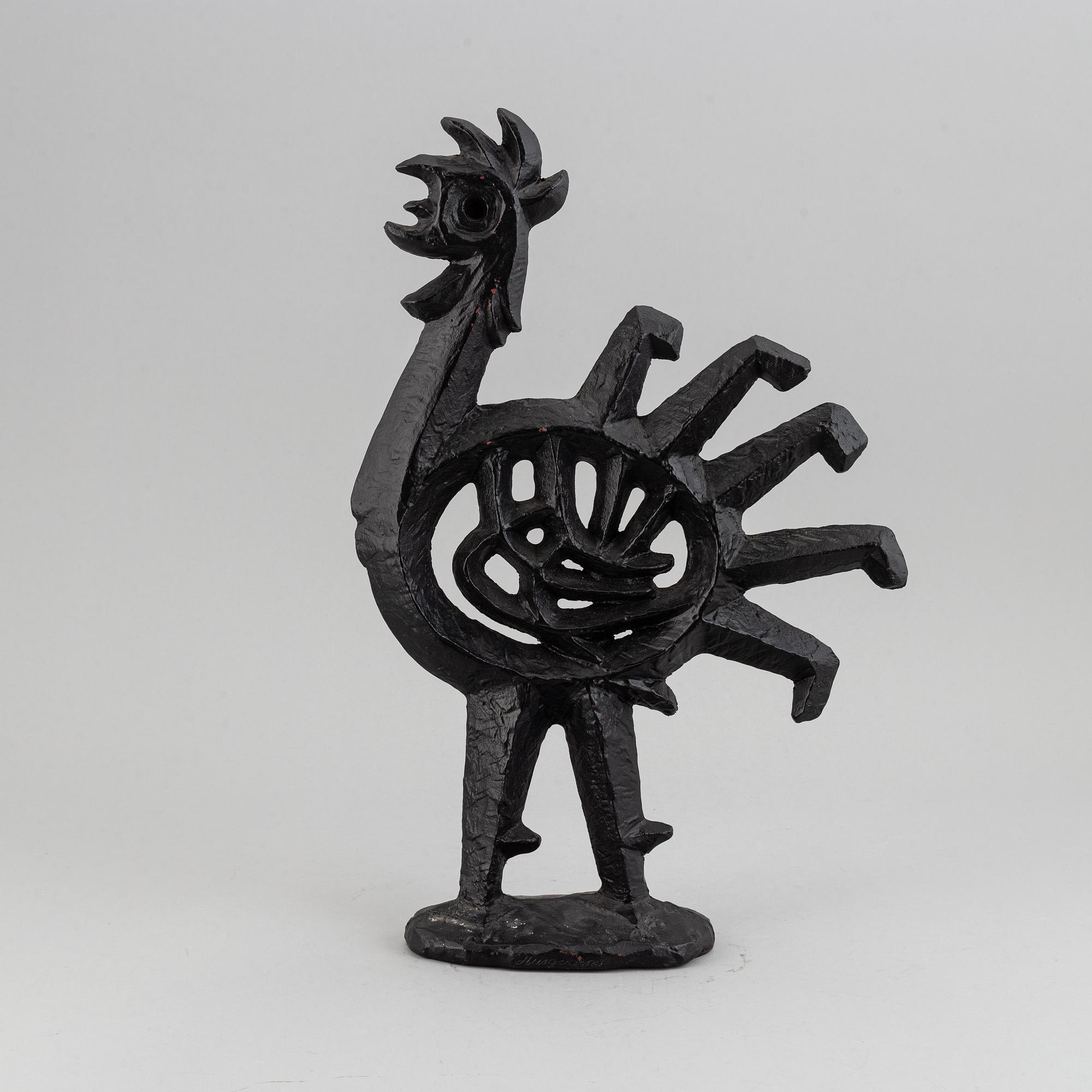 OLLE HERMANSSON, ELDHUND, gjutjärn, Husqvarna, 1900-tal.