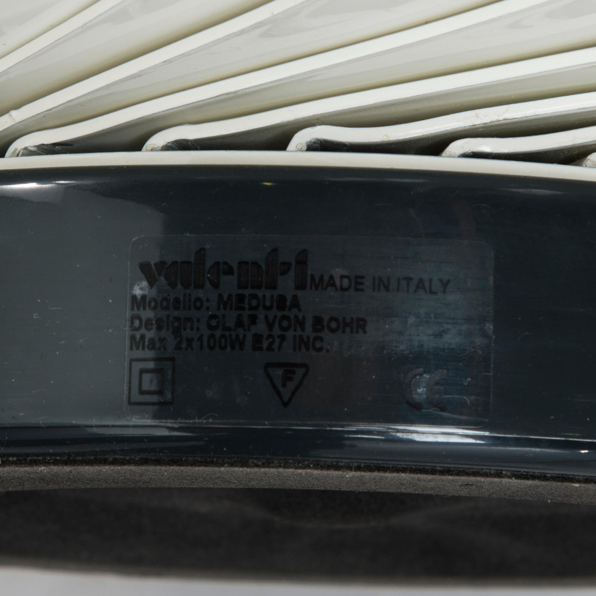 OLAF VON BOHR, lampa, "Medusa", Valenti, Italien.