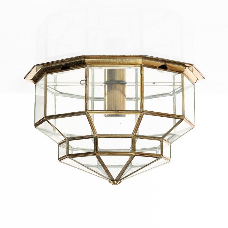 Hijos Esteves, pendant lamp, Taurus, Spain, second half of the 20th century.