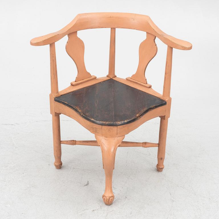 Puderstol, rokokostil, 1900-tal.